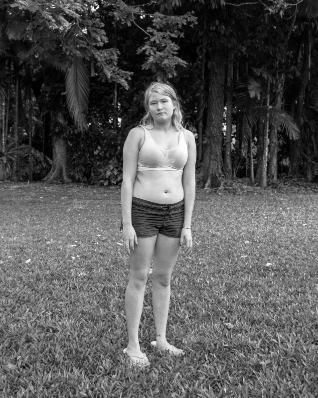 Zara, 18, Babinda, FNQ. From the series 'The Land of Oz', 2018