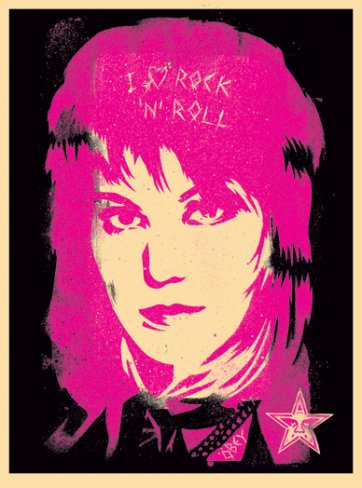 Joan Jett (Pink)