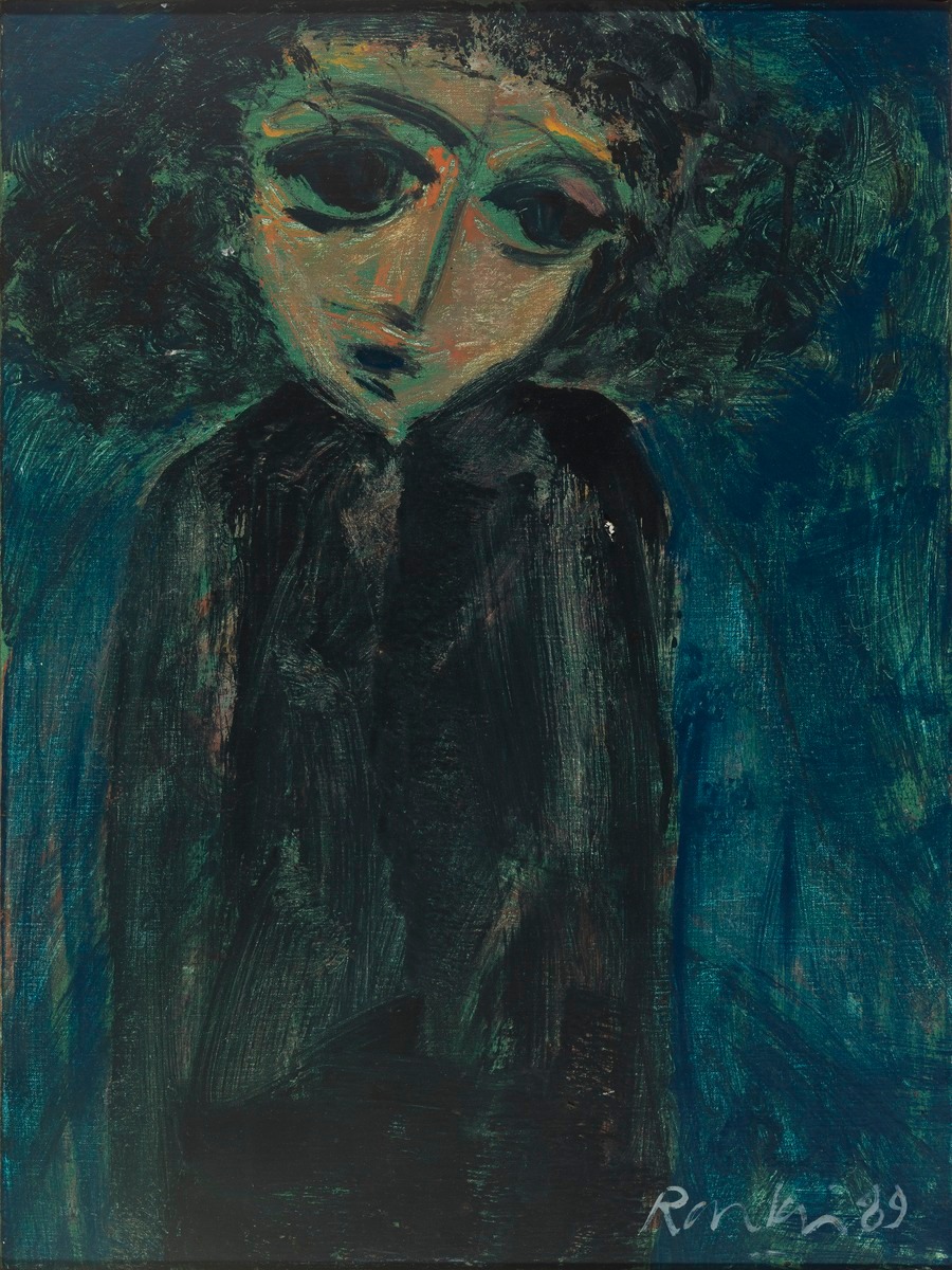 The black coat Lily Brett, National Portrait Gallery