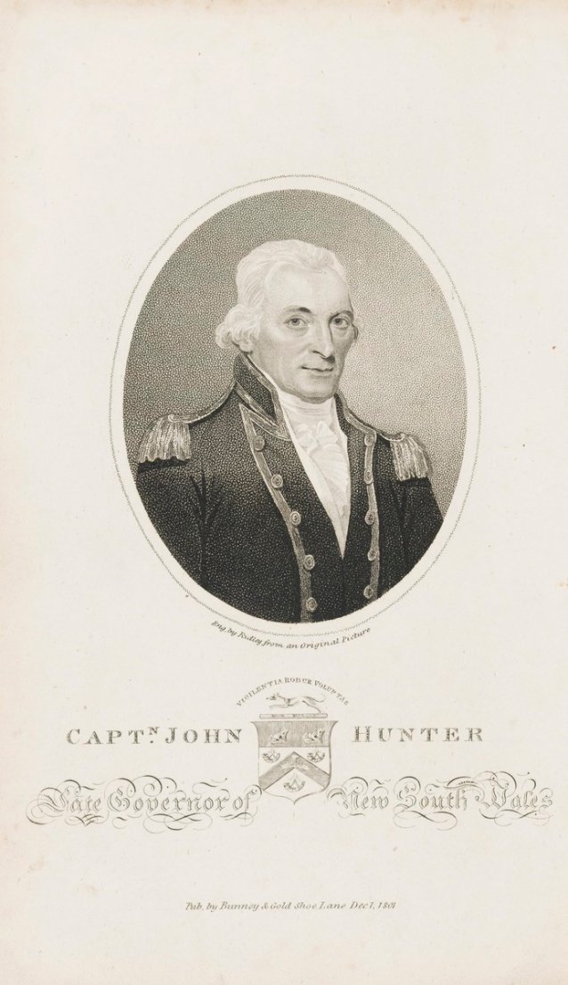 Captain John Hunter, National Portrait Gallery