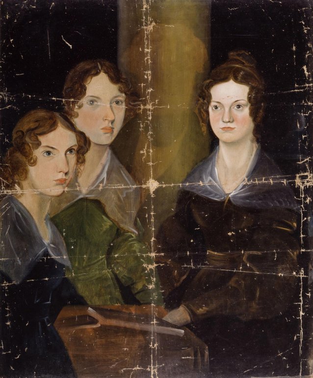 The Brontë Sisters (Anne Brontë; Emily Brontë; Charlotte Brontë), c. 1834
