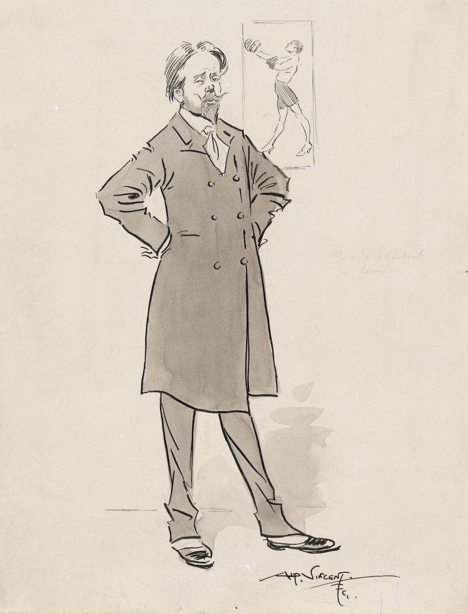 Lambert in London, National Portrait Gallery
