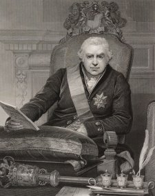 Portrait of Sir Joseph Banks, president of the Royal Society