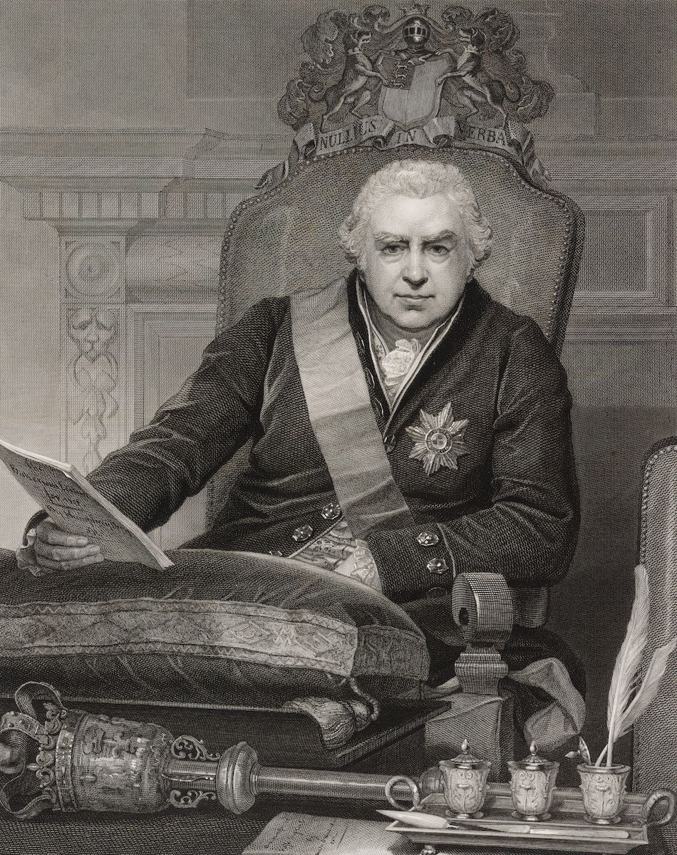 Portrait of Sir Joseph Banks, president of the Royal Society, National