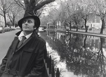Barry Humphries at Little Venice, 1965 by Lewis Morley