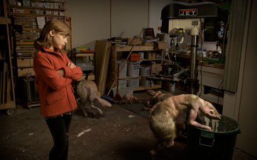 Workshop, 7.00 pm (from 'The Fitzroy Series'), 2011 by Patricia Piccinini