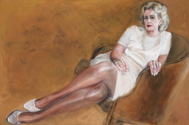 Portrait of a lady (Sonia McMahon), 1999