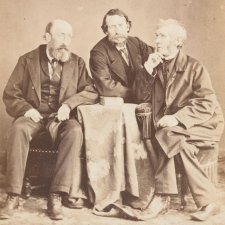 John Mitchel with John Martin and Father John Kenyon [the three Johns]