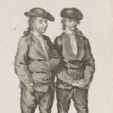David Brown Dignam [and] George Barrington drawn from the life