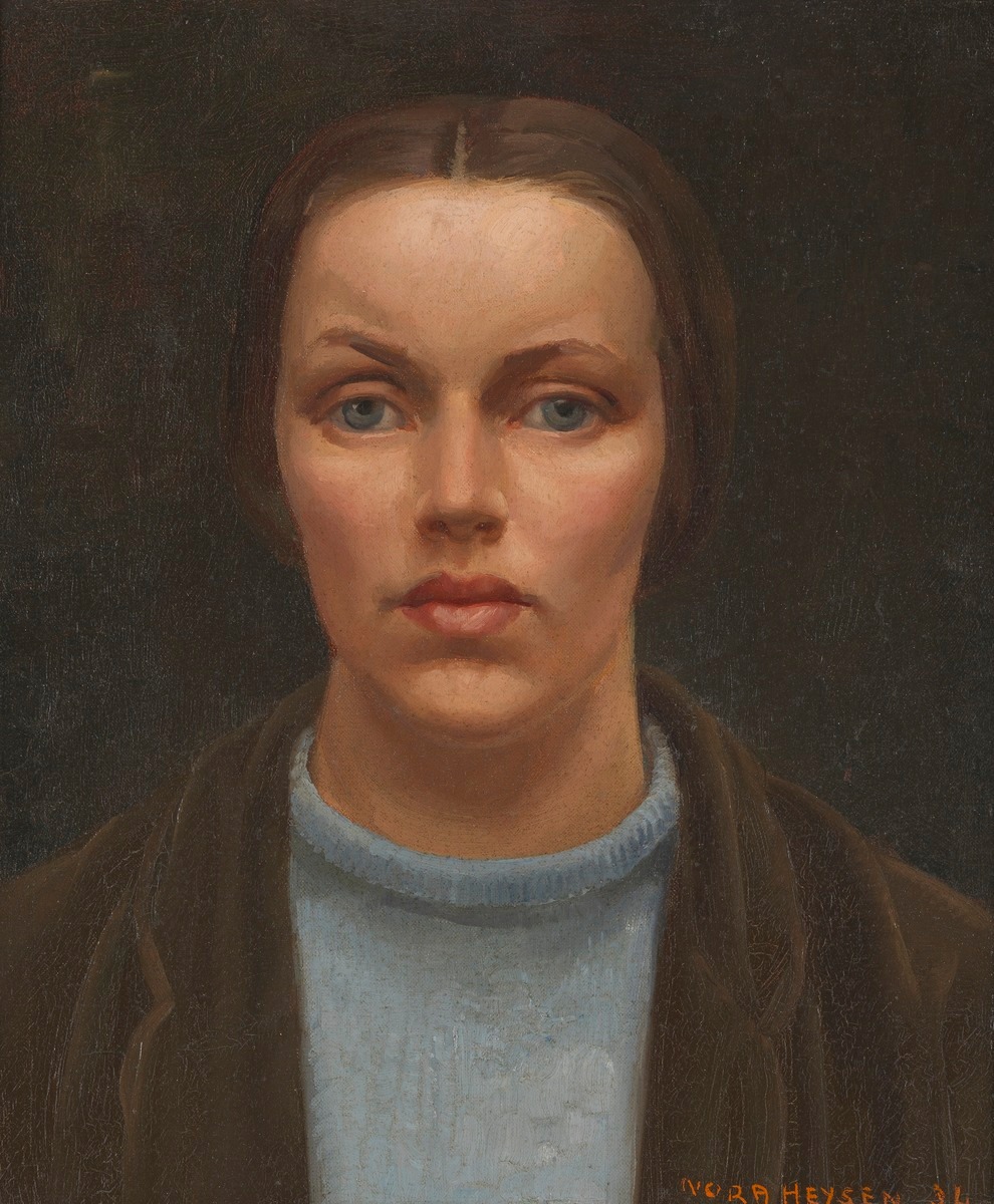 Self portrait, 1934 by Nora Heysen - i5179