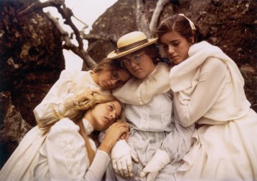 Anne Louise Lambert (Miranda); Jane Vallis (Marion); Christine Schuler (Edith);  and Karen Robson (Irma) 
David Kynoch
