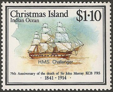 Christmas Island stamp, issued 1989