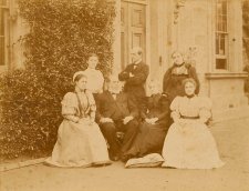 Henry Chamberlain Russell and family at Sydney Observatory