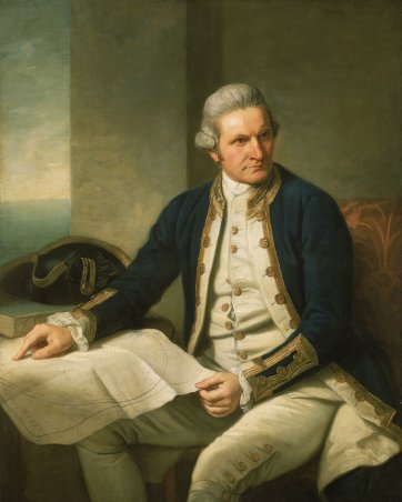 Captain James Cook, 1775-1776