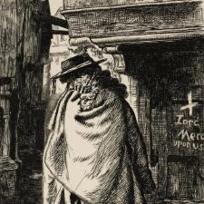 Scene of the plague of London, 1862 Charles Samuel Keene