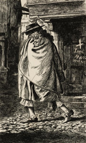 Scene of the plague of London, 1862 Charles Samuel Keene