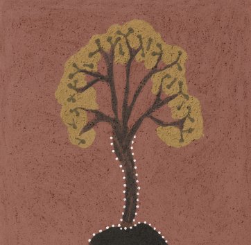 Jugurrul (Bush orange tree), 2018 Shirley Purdie