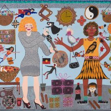 Dolly visits Indulkana, 2020 Kaylene Whiskey