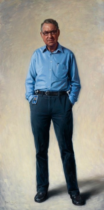 Portrait of David Gonski AC, 2012 by Paul Newton Portrait of David Gonski AC, 2012 by Paul Newton