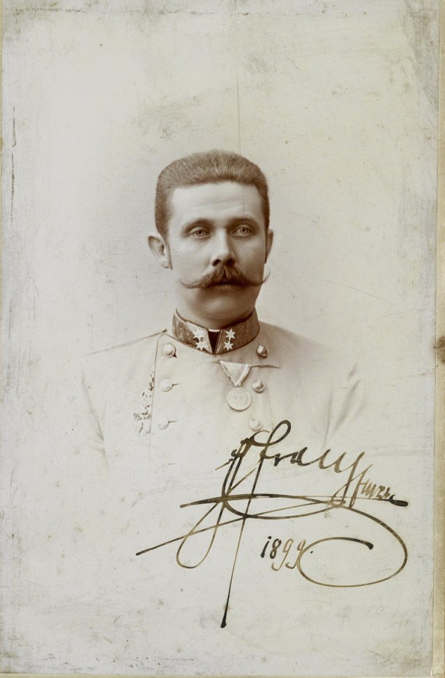 Archduke Franz Ferdinand of Austria, 1899