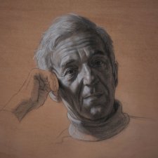 Study for Portrait of a Musician, 2010 Ralph Heimans AM