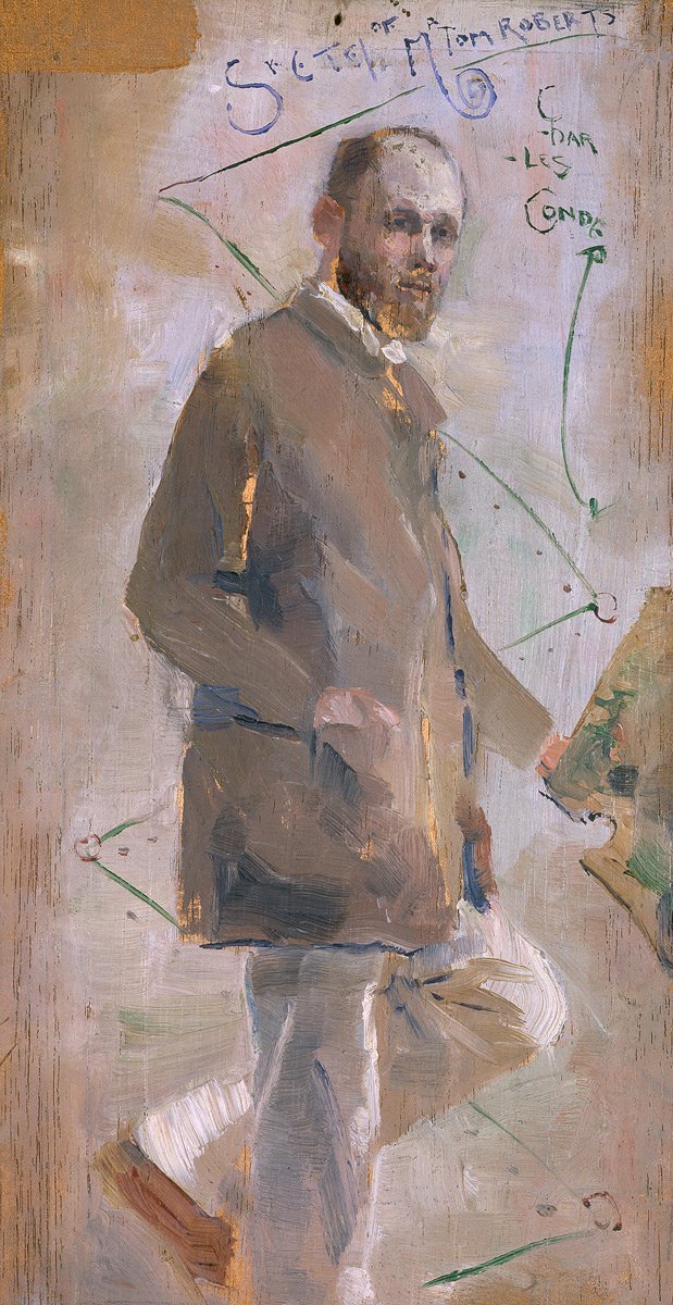 An Impressionist (Tom Roberts), c. 1889