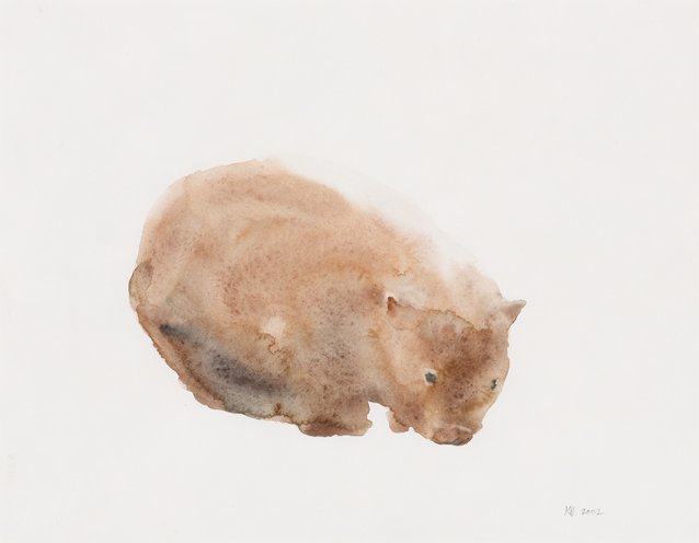 Wombat, 2002 by Kristin Headlam
Courtesy the artist and Charles Nodrum Gallery