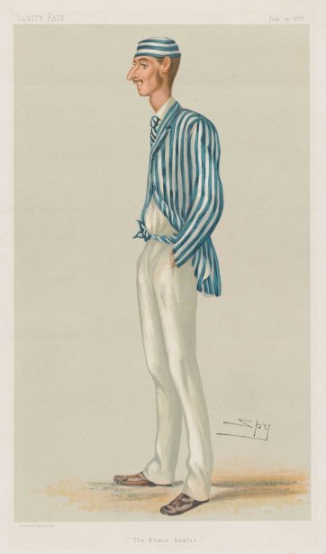 The Demon bowler (Frederick Robert Spofforth)