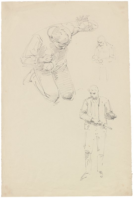 Studies for Bushrangers, Victoria, Australia, 1852 1886