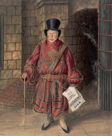 Doorkeeper, Royal Grand National Menagerie, Exeter ‘Change, London, c.1824