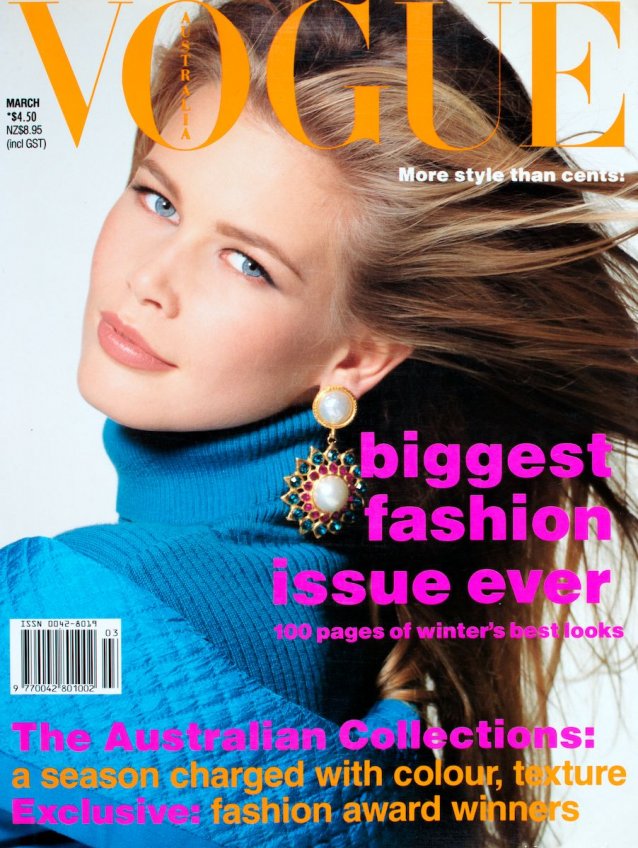 Vogue Australia 1991 March