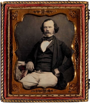 Horatio Spencer Wills, c.1859 by an unknown artist Horatio Spencer Wills, c.1859 by an unknown artist