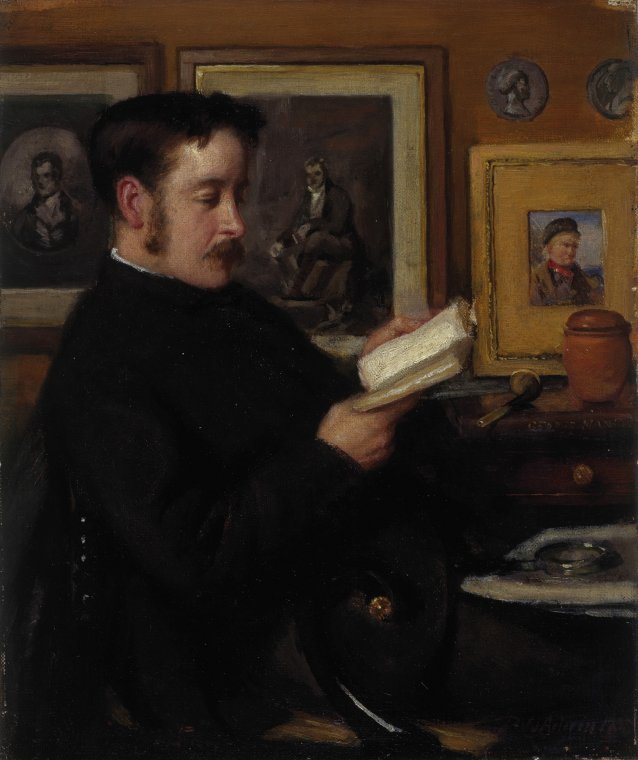 John Miller Gray. Art critic and first curator of the Scottish National Portrait Gallery, 1885