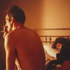 Nan and Brian in bed, New York City 1983 by Nan Goldin