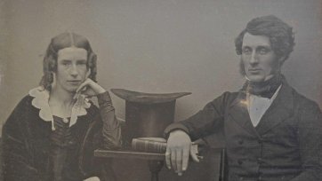 Thomas Sutcliffe Mort and his wife Theresa