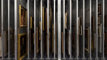 Art storage racks