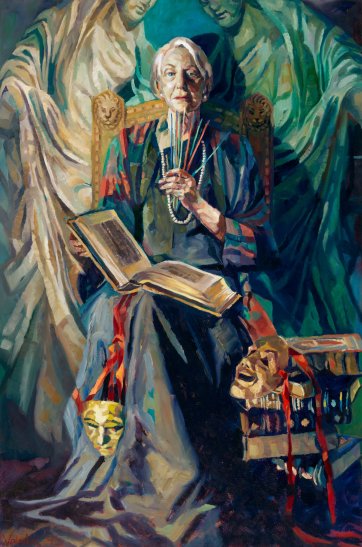 Portrait of Ruth Cracknell as the Sibyl