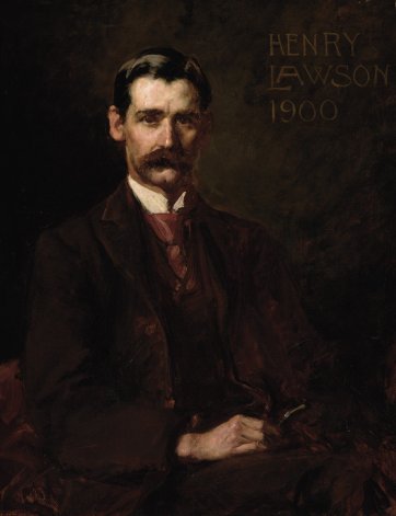 Henry Lawson, 1900 by John Longstaff