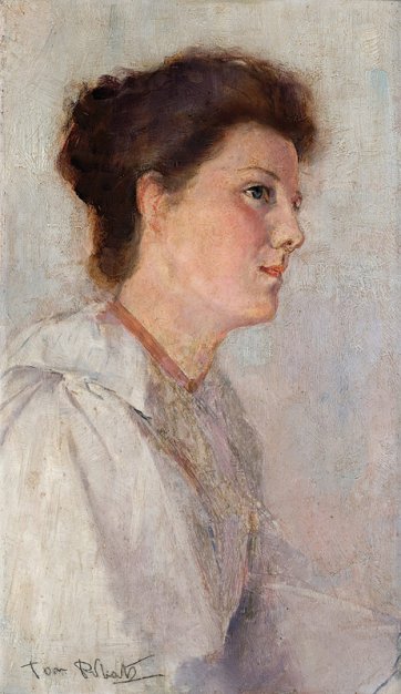 The White Dress (Portrait of
Mrs Leonard Dodds)