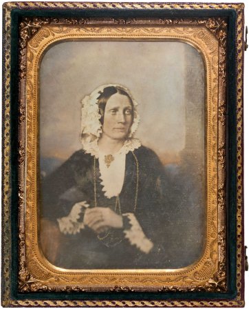 Margaret Robertson, c.1855 by an unknown artist Margaret Robertson, c.1855 by an unknown artist