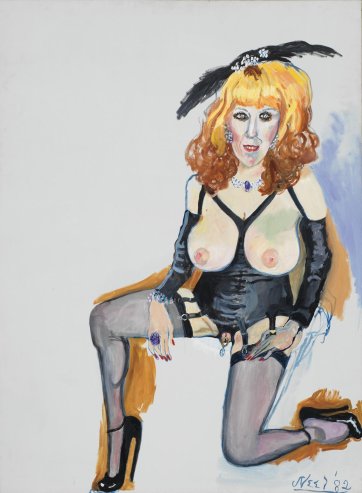 Annie Sprinkle, 1982 Alice Neel