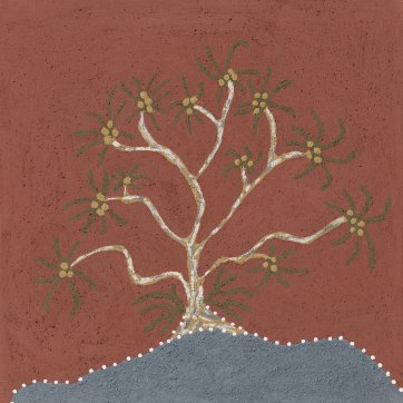 Winbul (pandanus tree), 2018 by Shirley Purdie