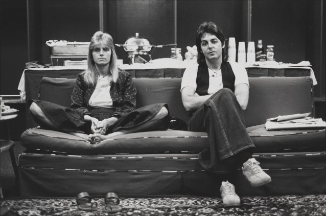 Linda and Paul McCartney, May 1976