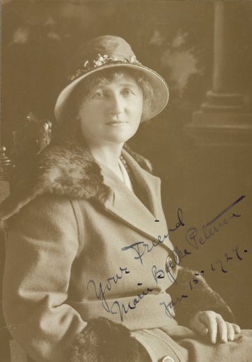 Marie Bjelke Peterson autographed publicity photograph