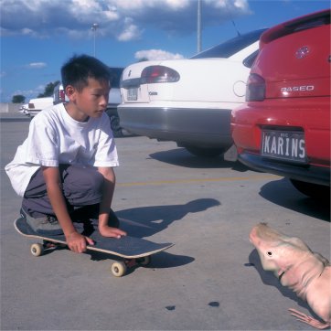 Last day of the holidays (from 'The SO2 series’), 2000 by Patricia Piccinini