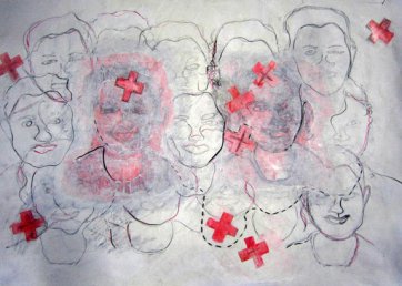 Myself divided, 2010 by Gabrielle Brett