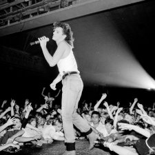 Michael Hutchence,  INXS, 1984 Bob King