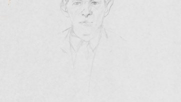 Study for portrait of Peter Elliott
