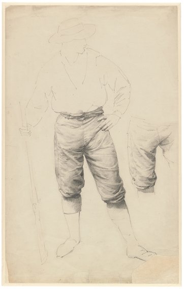 Studies for Bushrangers, Victoria, Australia, 1852 1886 by William Strutt