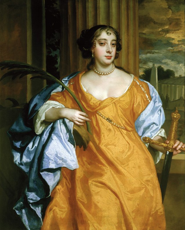 Barbara Villiers, Duchess of Cleveland as St. Catherine of Alexandria, c. 1665–70
